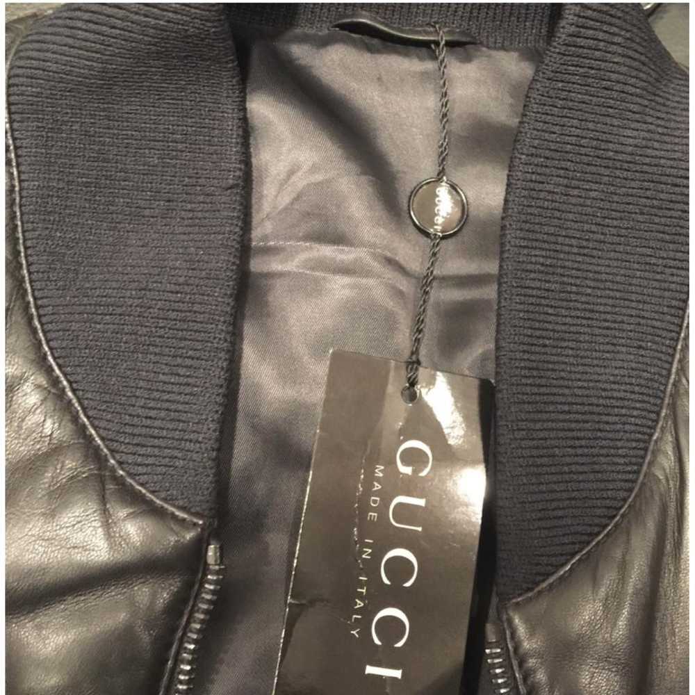 Gucci Leather jacket - image 2