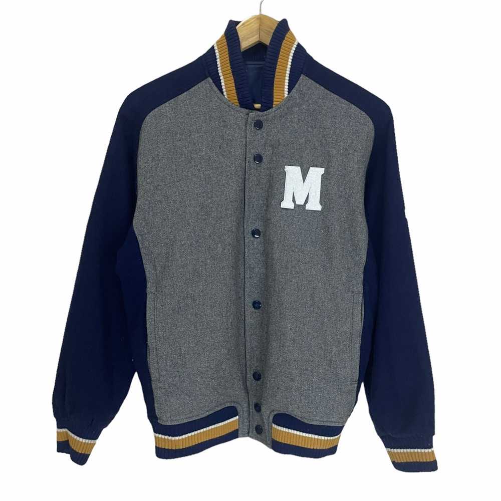 Mizuno - 💥 Vintage Mizuno Baseball Varsity Jacket - image 2