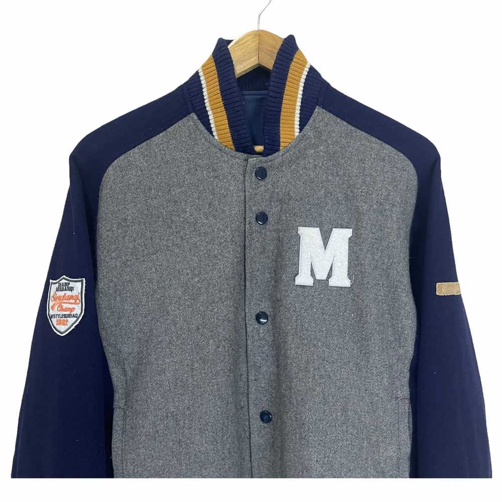 Mizuno - 💥 Vintage Mizuno Baseball Varsity Jacket - image 6