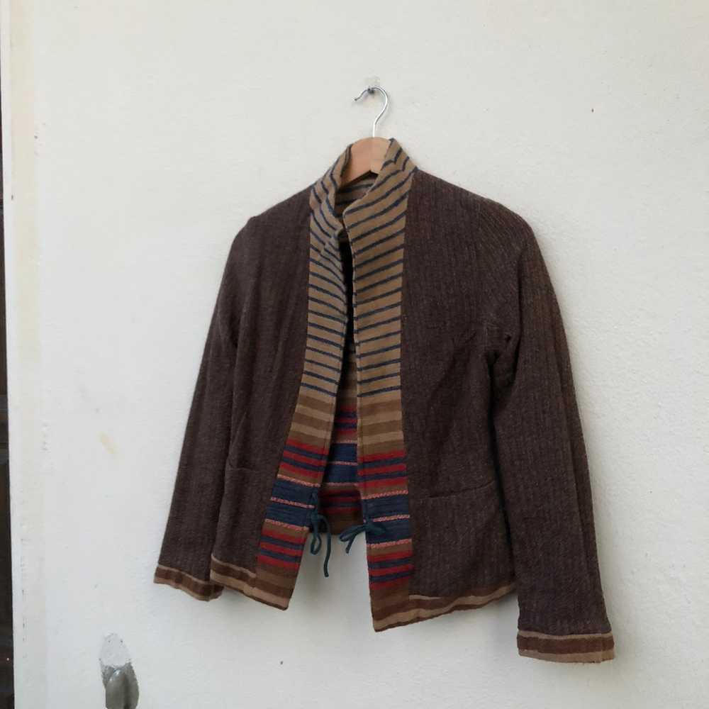 45rpm - RARE REVERSIBLE CROPPED WOOL JACKET 45RPM… - image 10