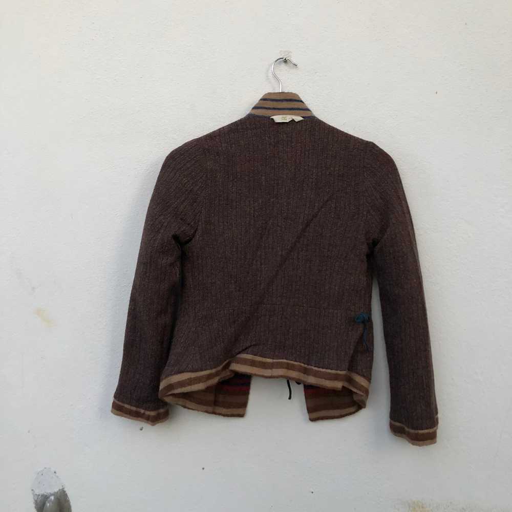 45rpm - RARE REVERSIBLE CROPPED WOOL JACKET 45RPM… - image 12