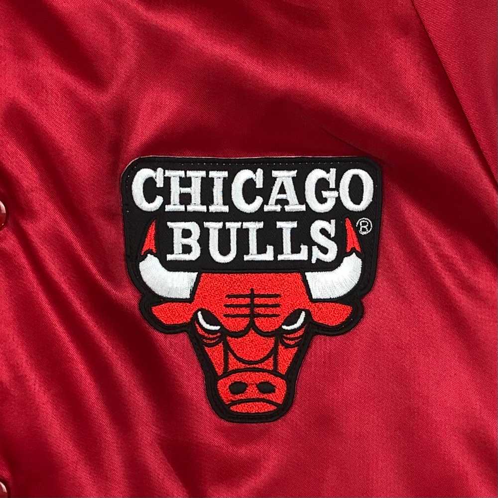 Vintage - Vintage Chicago Bulls Varsity Jacket - image 10