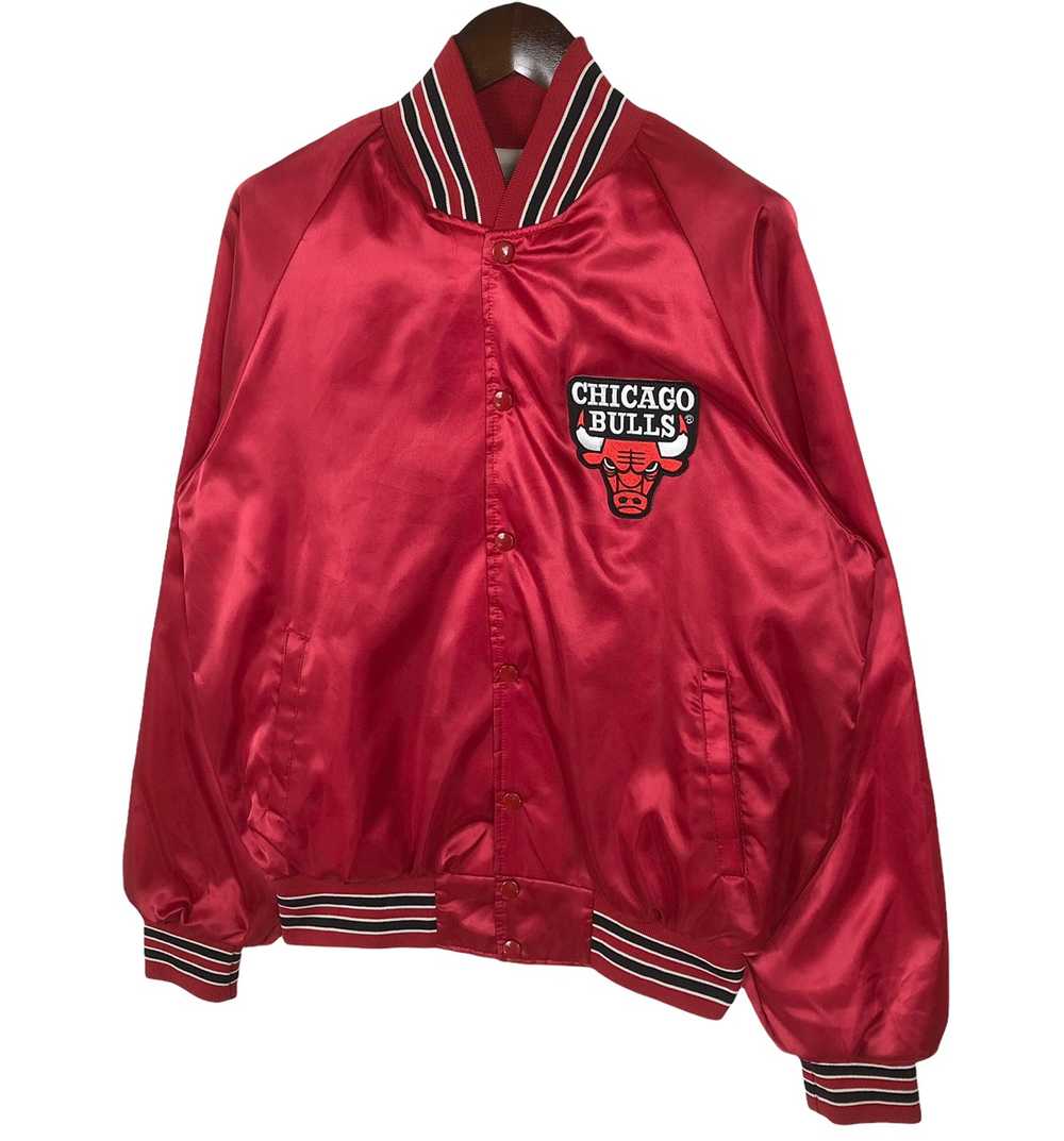 Vintage - Vintage Chicago Bulls Varsity Jacket - image 5