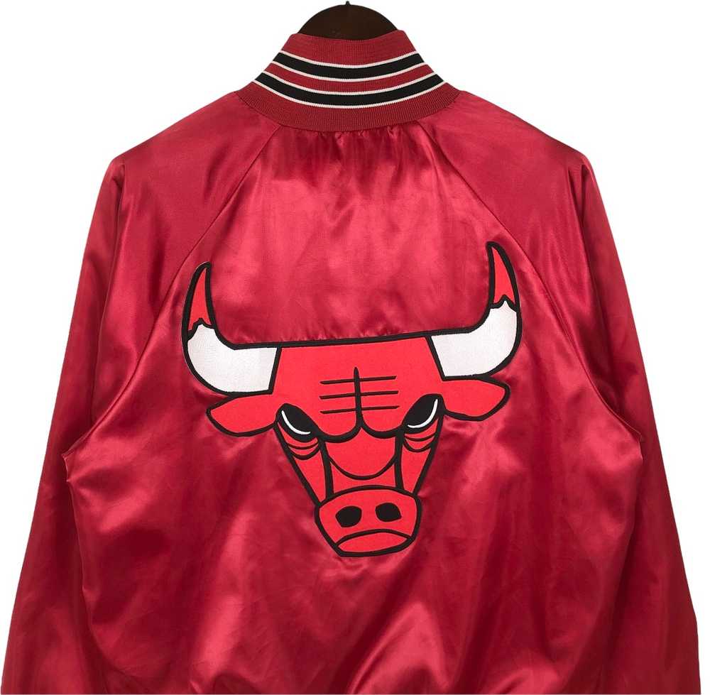 Vintage - Vintage Chicago Bulls Varsity Jacket - image 7