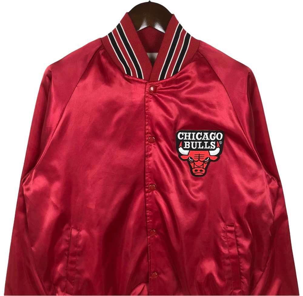 Vintage - Vintage Chicago Bulls Varsity Jacket - image 8