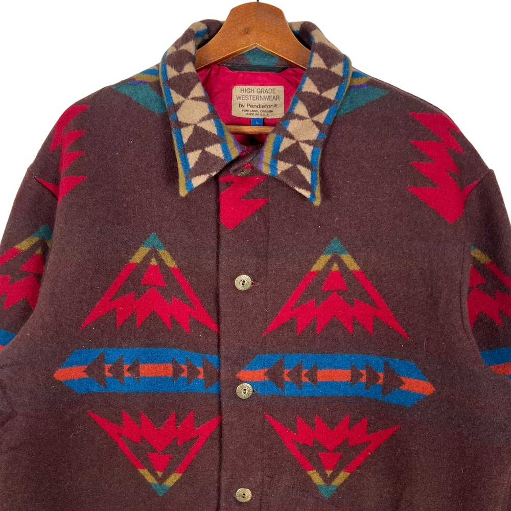 Pendleton - Vintage Pendleton Navajo Western Wear… - image 2