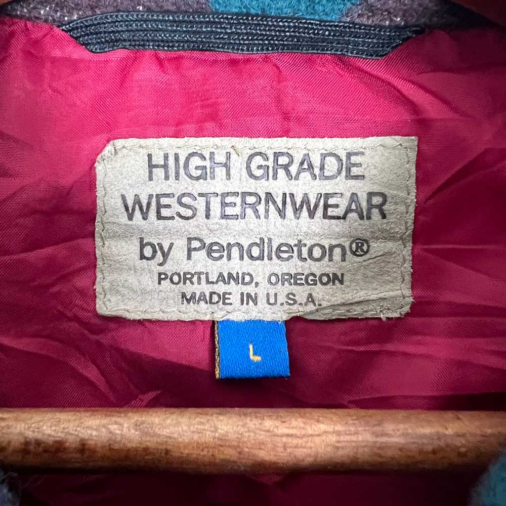 Pendleton - Vintage Pendleton Navajo Western Wear… - image 8