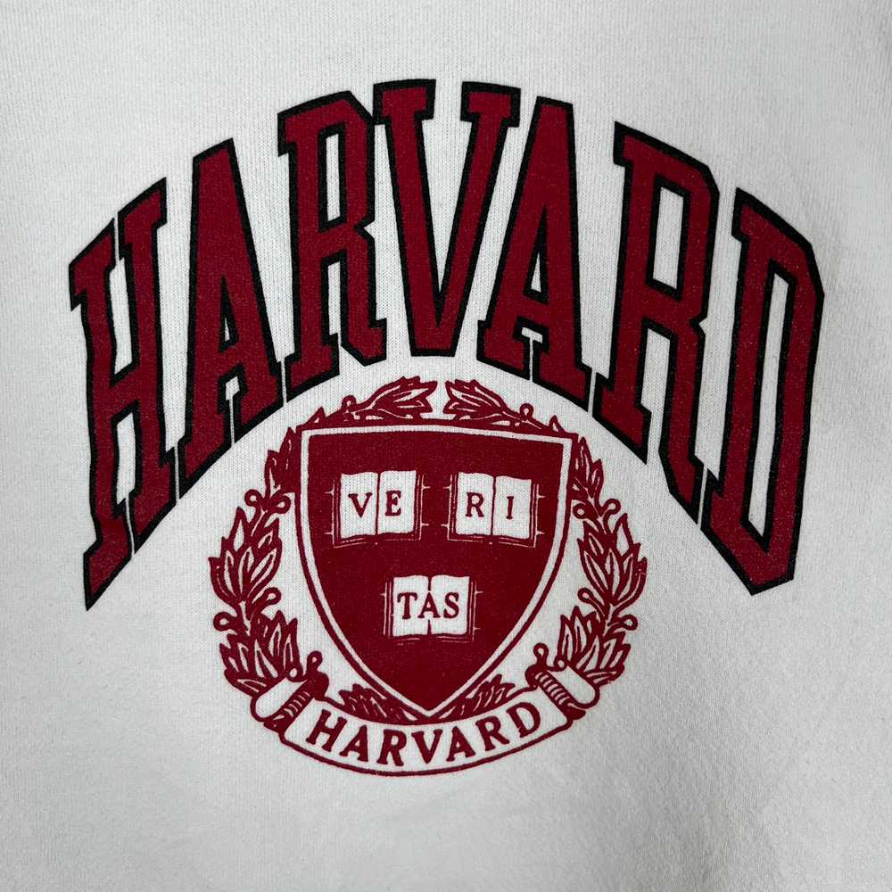 Vintage - 80s Harvard University Classic Logo Swe… - image 4