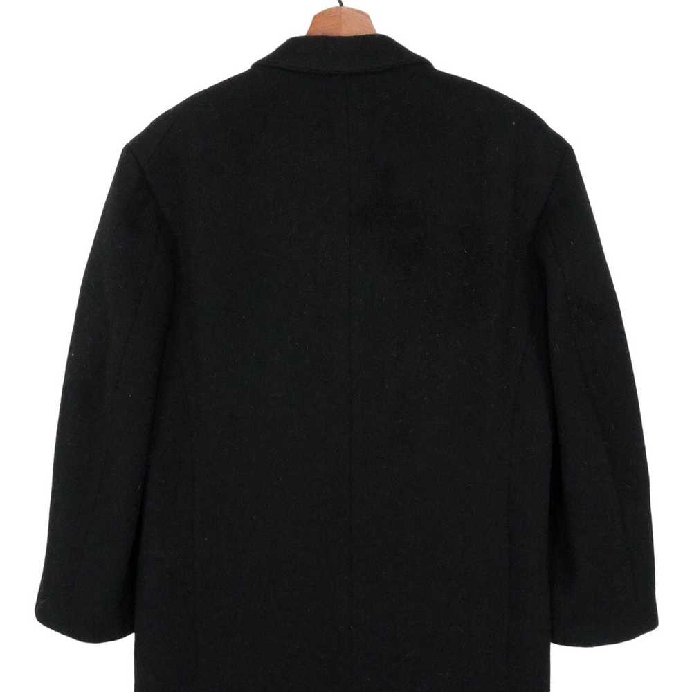 Yohji Yamamoto Black Double Collar Coat - image 6