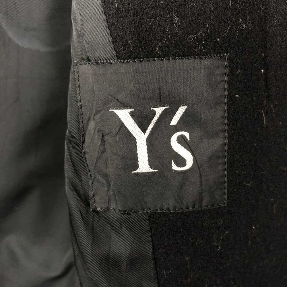 Yohji Yamamoto Black Double Collar Coat - image 9