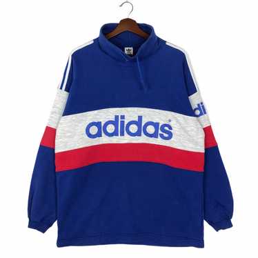 Vintage Adidas Sweatshirt Pullover Multicolored - image 1