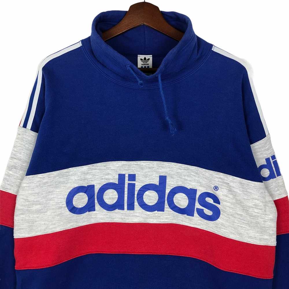 Vintage Adidas Sweatshirt Pullover Multicolored - image 4