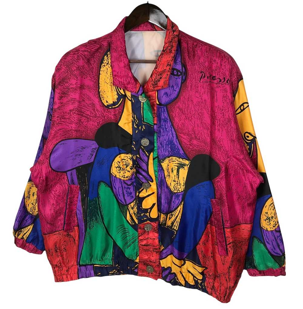 Vintage - Vintage 90s Colorful Picasso Art Jacket - image 4