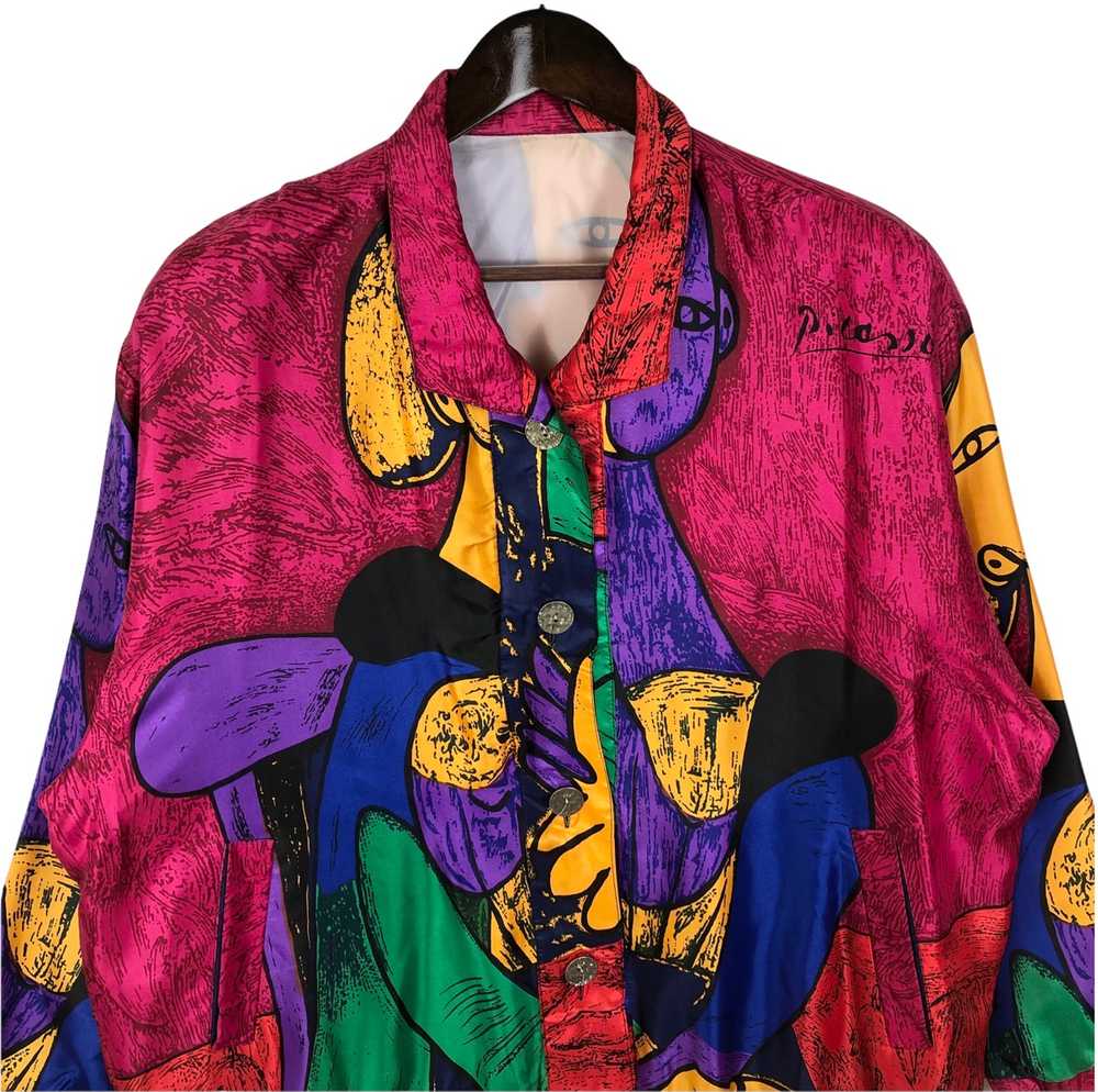 Vintage - Vintage 90s Colorful Picasso Art Jacket - image 6