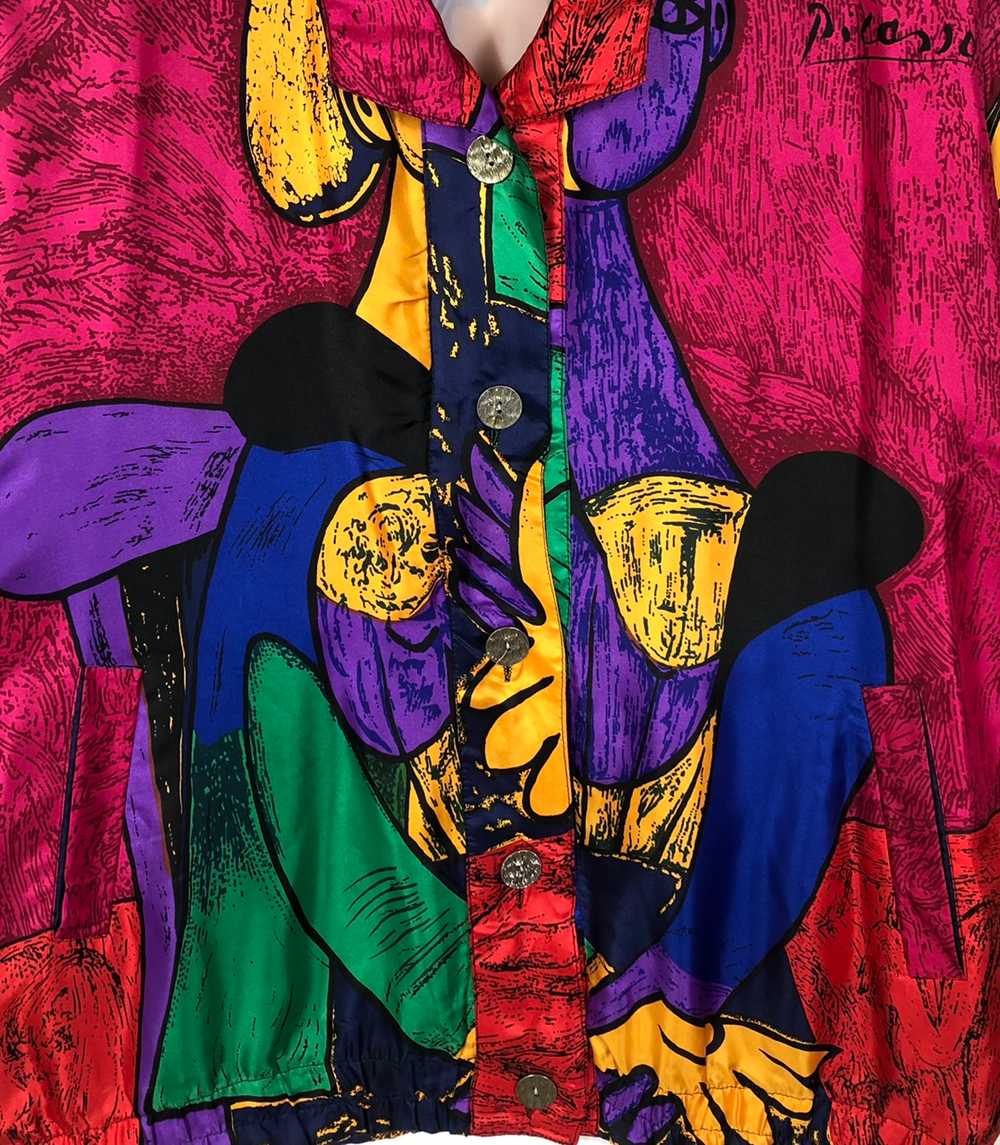 Vintage - Vintage 90s Colorful Picasso Art Jacket - image 7