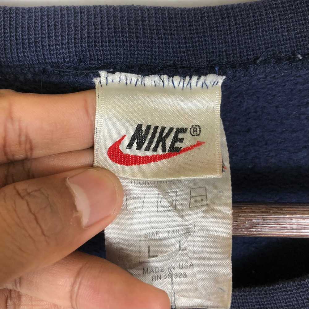 Vintage 90s Nike Acid Wash Sweatshirt - image 7