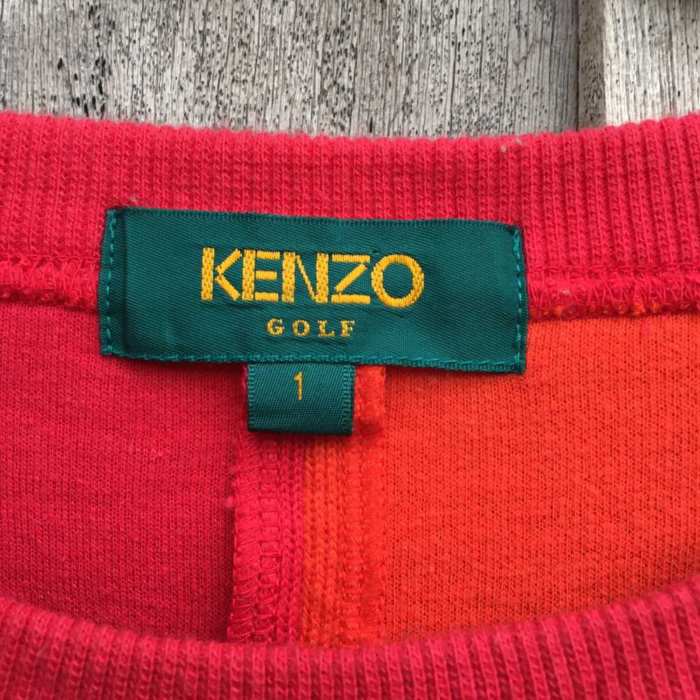 Vintage - Vintage Kenzo Golf Crewneck Sweatshirt … - image 5