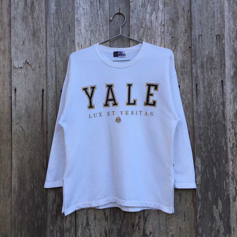 Vintage - Vintage 90’s Yale University Pullover S… - image 1