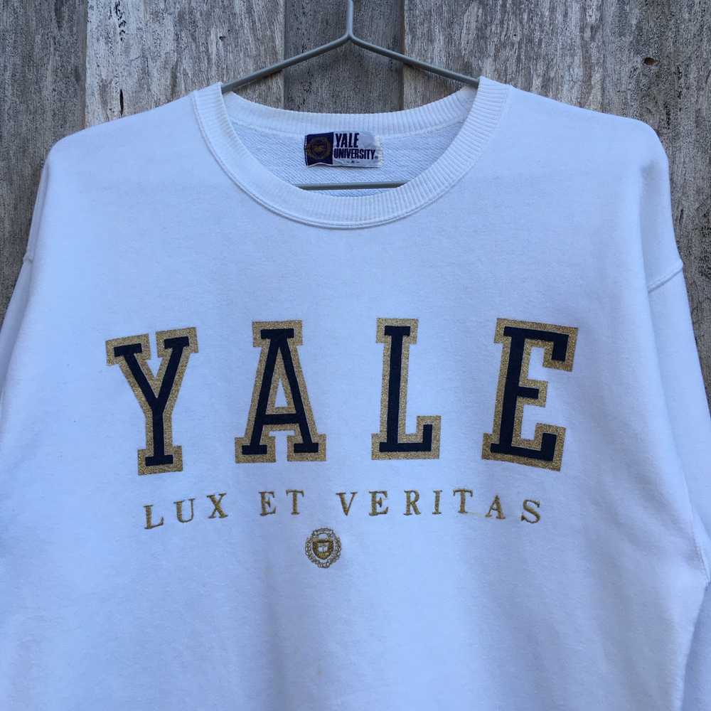 Vintage - Vintage 90’s Yale University Pullover S… - image 2