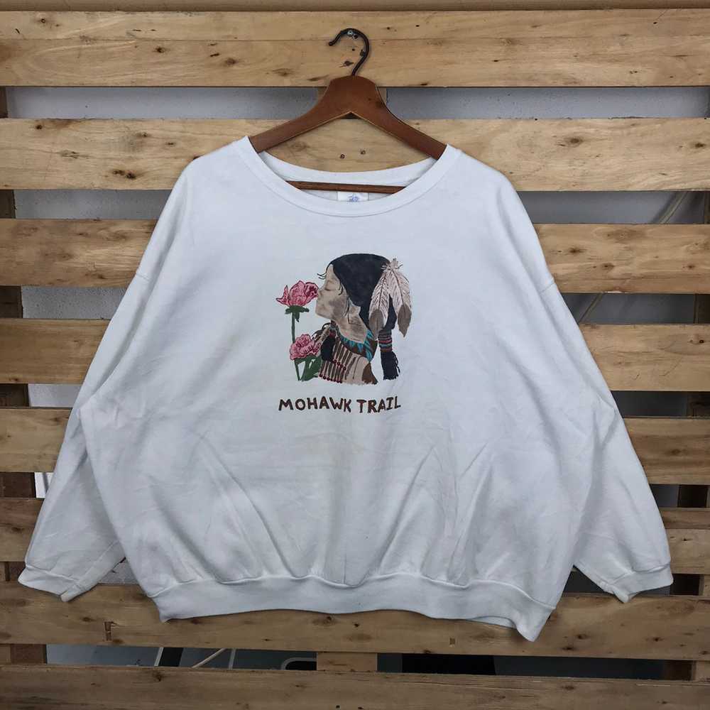 Vintage - Vintage Native Mohawk Trail Crewneck Sw… - image 1