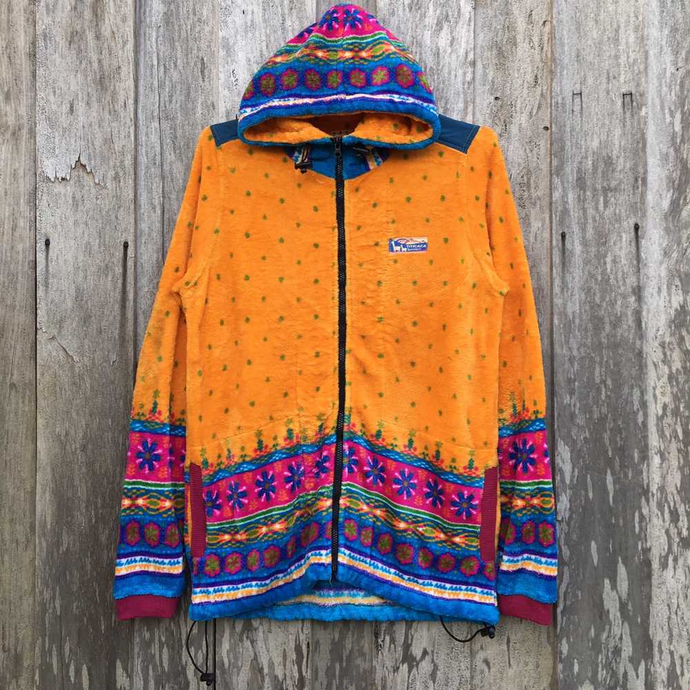 Vintage - Vintage Titicaca Peruvian Native Hoodie… - image 1