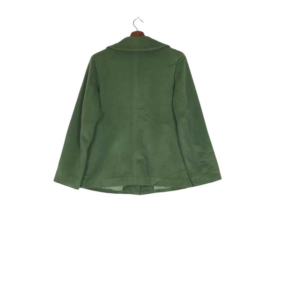 Vintage - Vintage Agnes B. Paris Green Wool Jacke… - image 12