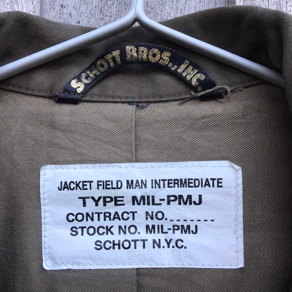 Vintage - Vintage Schott Field Man Military Jacket - image 10