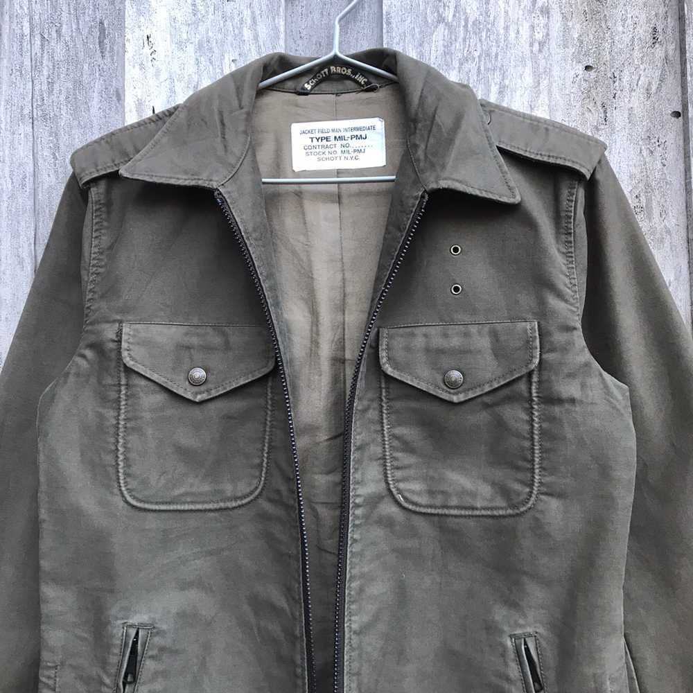 Vintage - Vintage Schott Field Man Military Jacket - image 5