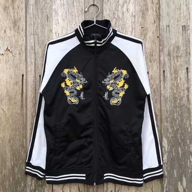 90s NICXSIXX スカジャン 龍 souvenir jacket Mens SUKAJAN Souvenir Jacket Japanese Pattern Embroidery