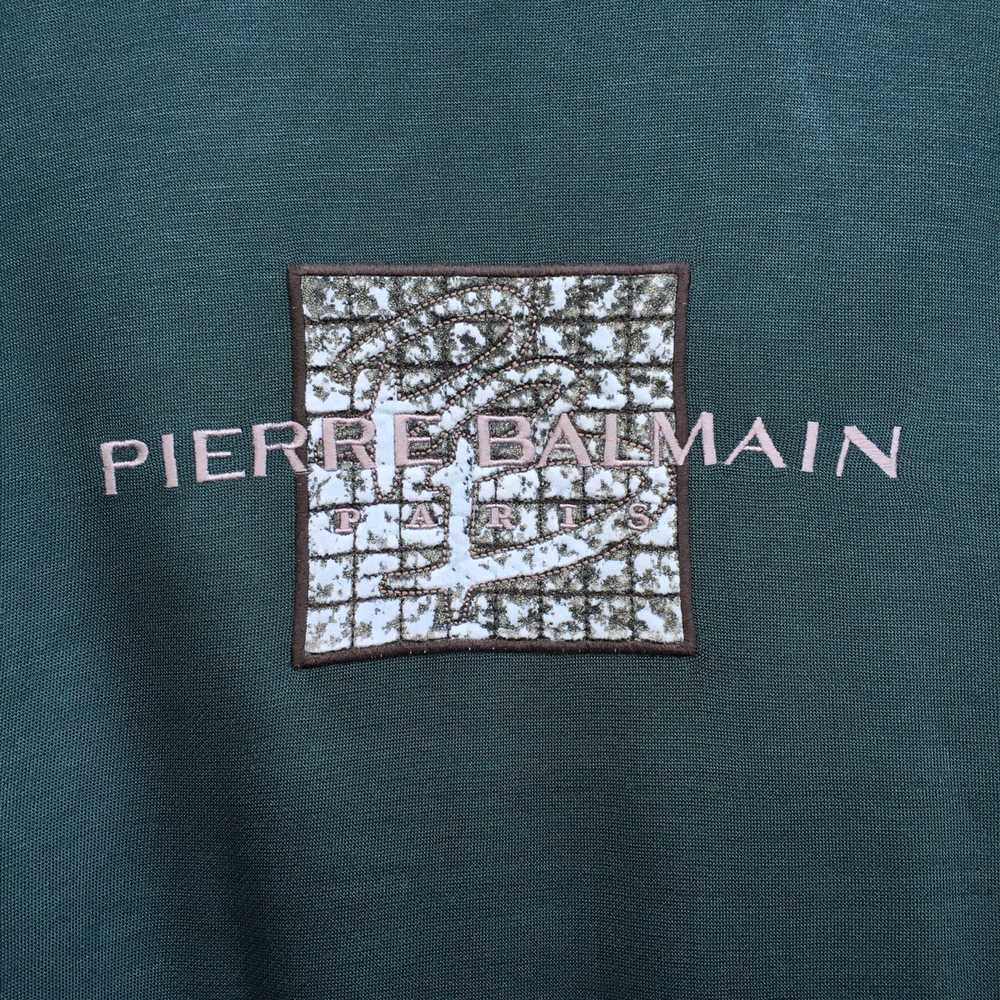 Vintage - Vintage Pierre Balmain Sweatshirt Embro… - image 4