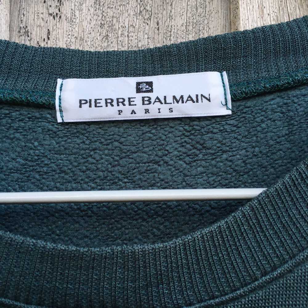 Vintage - Vintage Pierre Balmain Sweatshirt Embro… - image 5