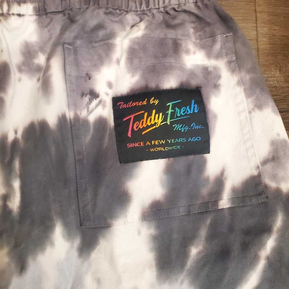 Teddy Fresh X Jerry Garcia Tie Dye Shorts Size Me… - image 3