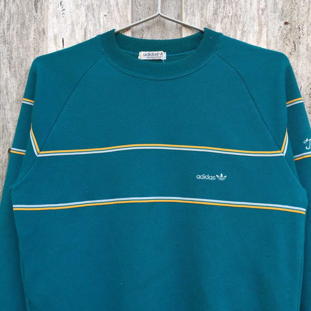 Vintage Adidas Descente Small Logo Crewneck Sweat… - image 2