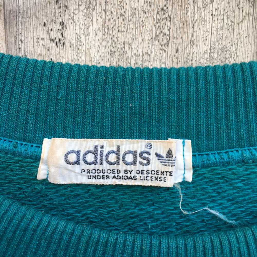 Vintage Adidas Descente Small Logo Crewneck Sweat… - image 5