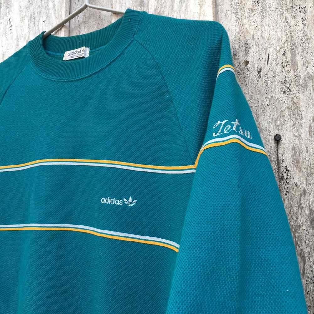 Vintage Adidas Descente Small Logo Crewneck Sweat… - image 6