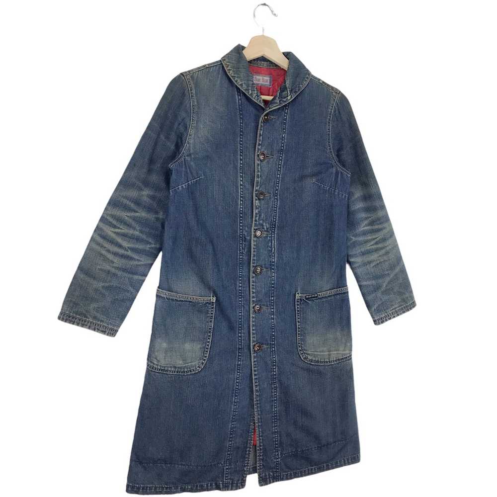 Blue blue Japan Parka Denim Jacket - image 3