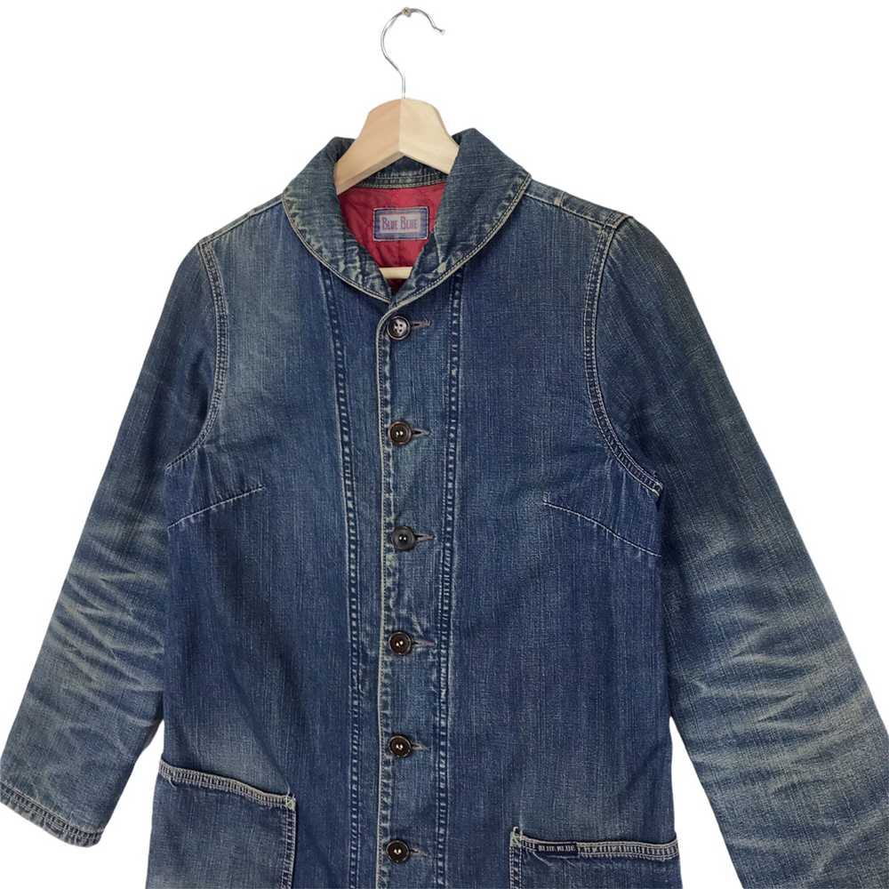 Blue blue Japan Parka Denim Jacket - image 4