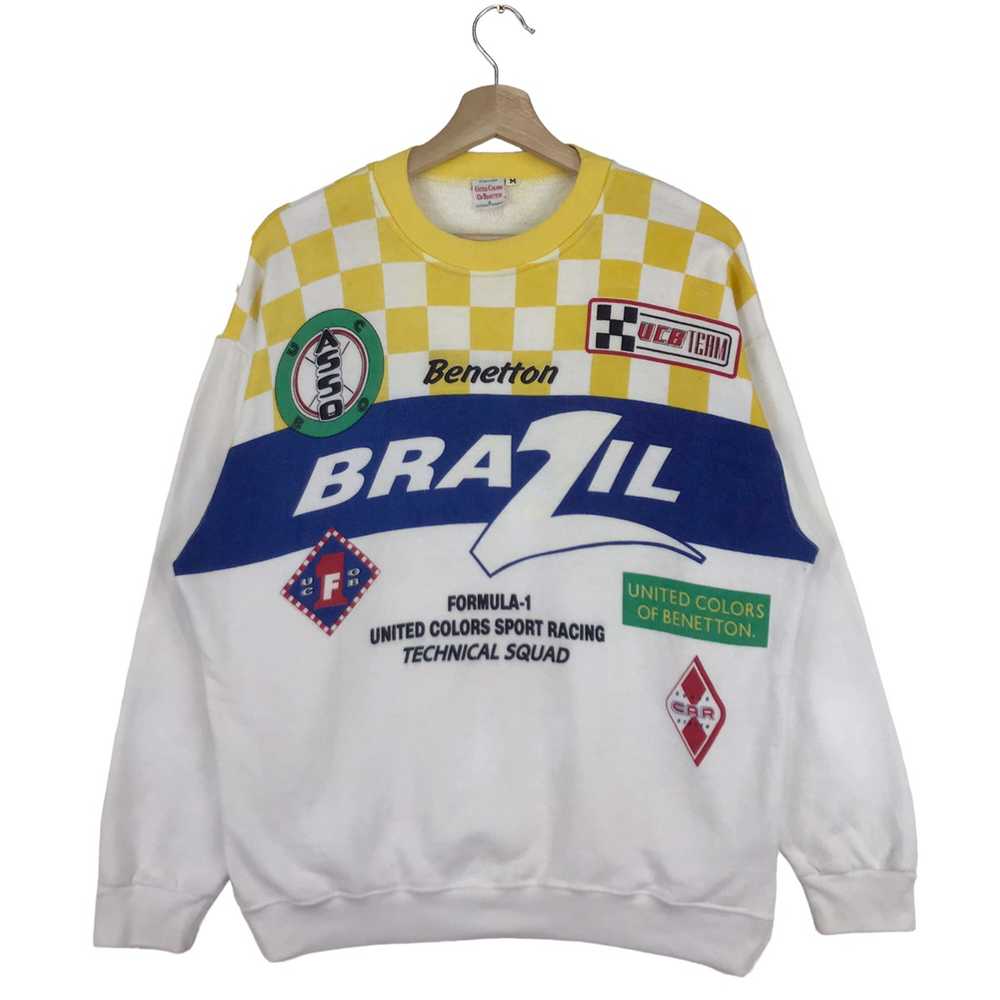 United Colors Of Benetton - 90’s Benetton F1 Braz… - image 1