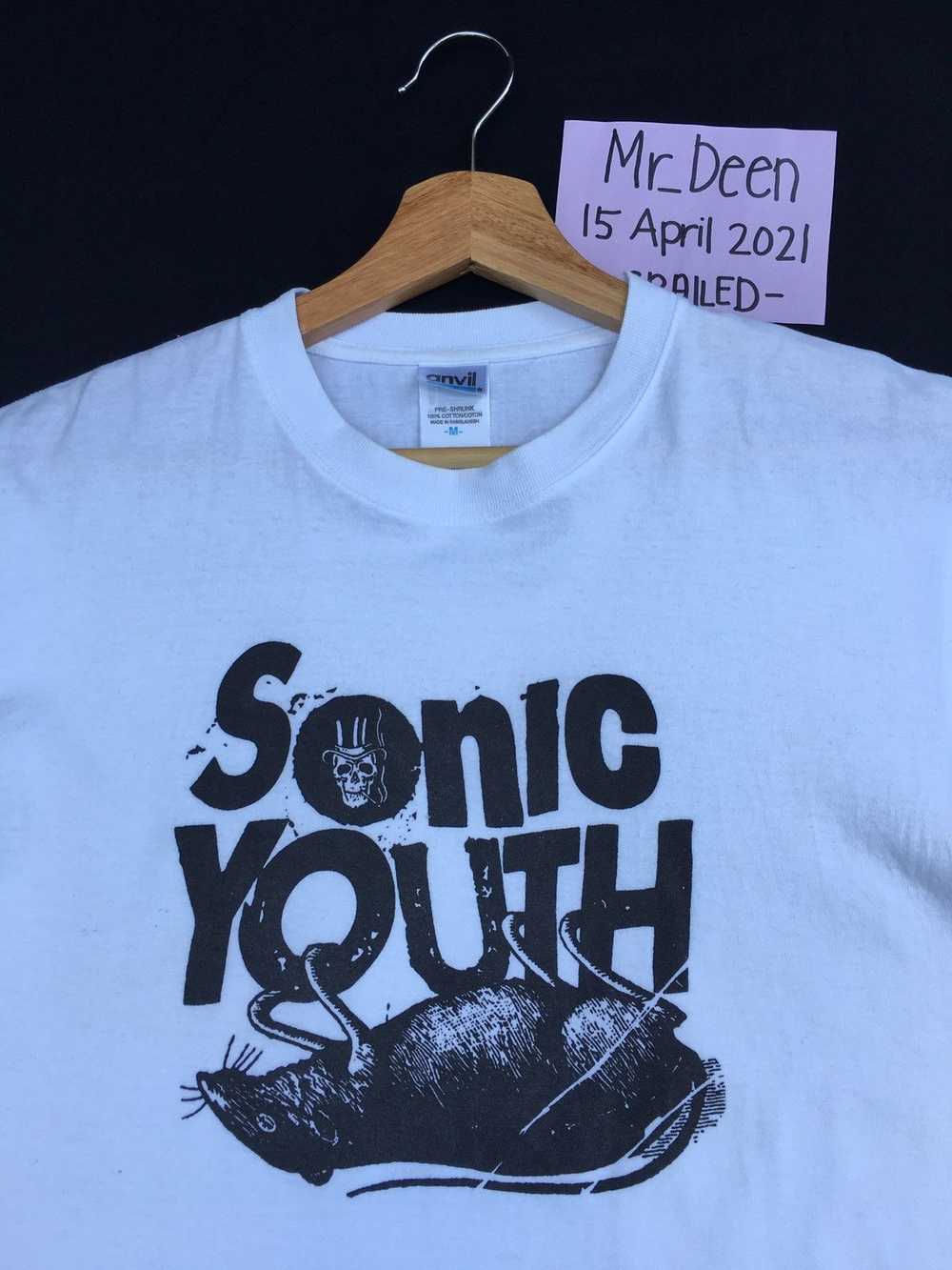 Band Tees × Vintage Vintage Sonic Youth ‘Death Mo… - image 5