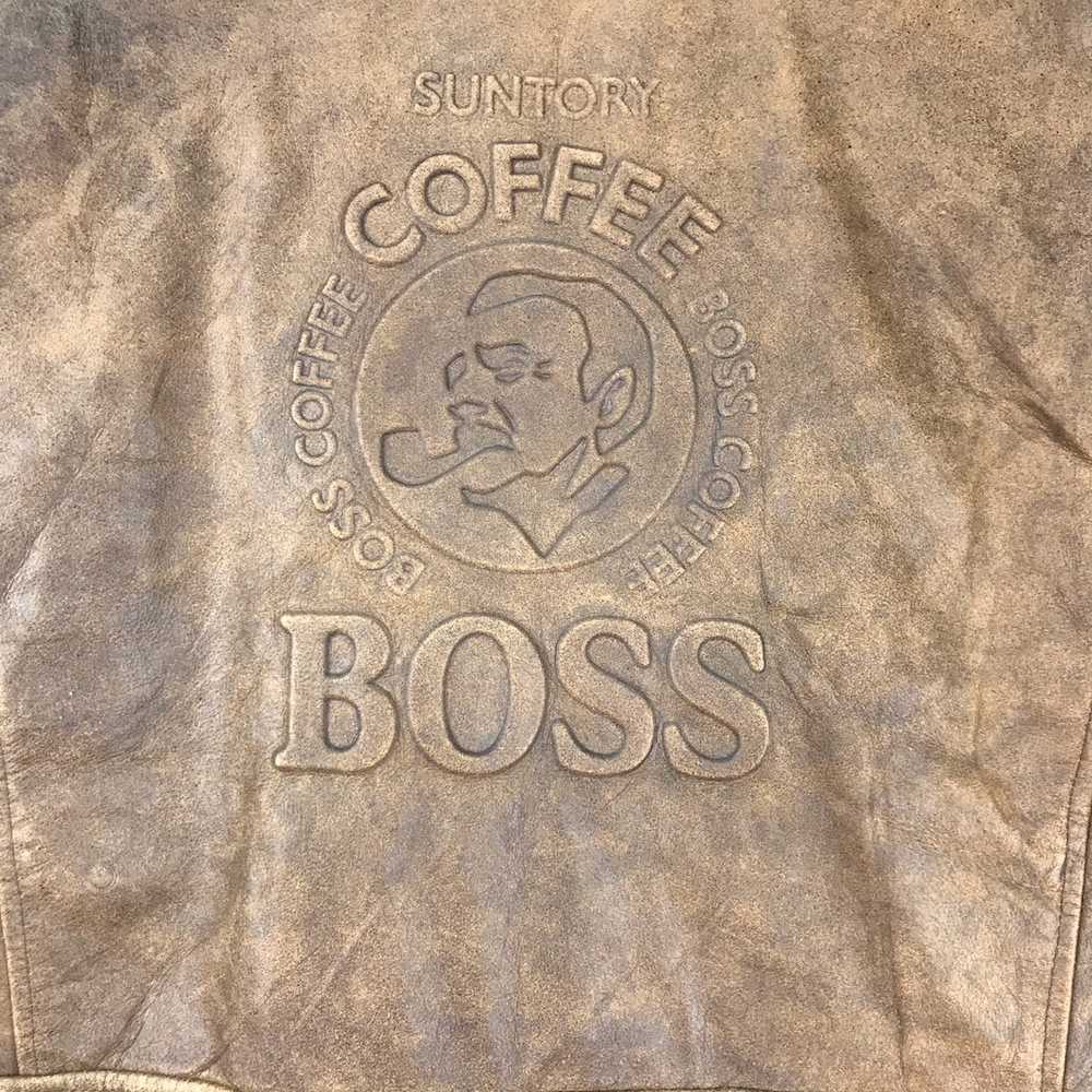 Japanese Brand - Suntory Boss Coffee Leather Jack… - image 9