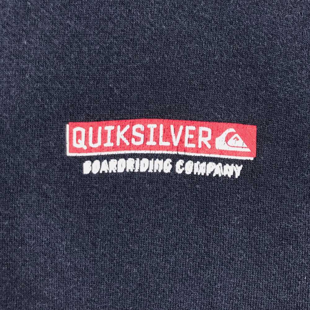 Vintage - 90’s Quiksilver Boarding Company Crewne… - image 8