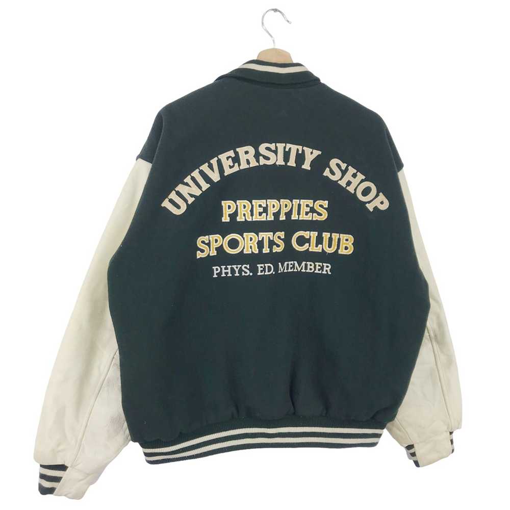 Vintage - Vintage 90’s University Shop Varsity Le… - image 5