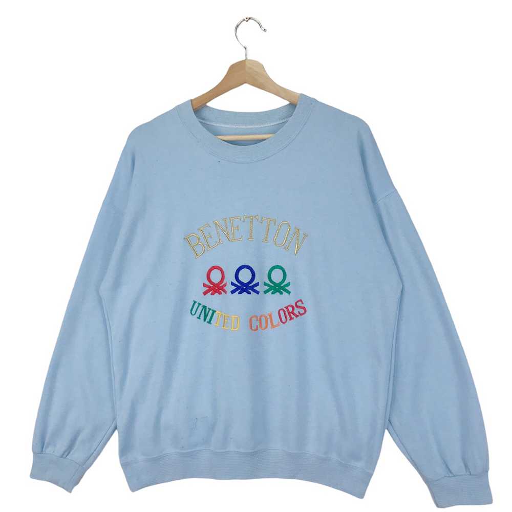 Vintage - Benetton United Colors Sweatshirts Crewneck - Image 3