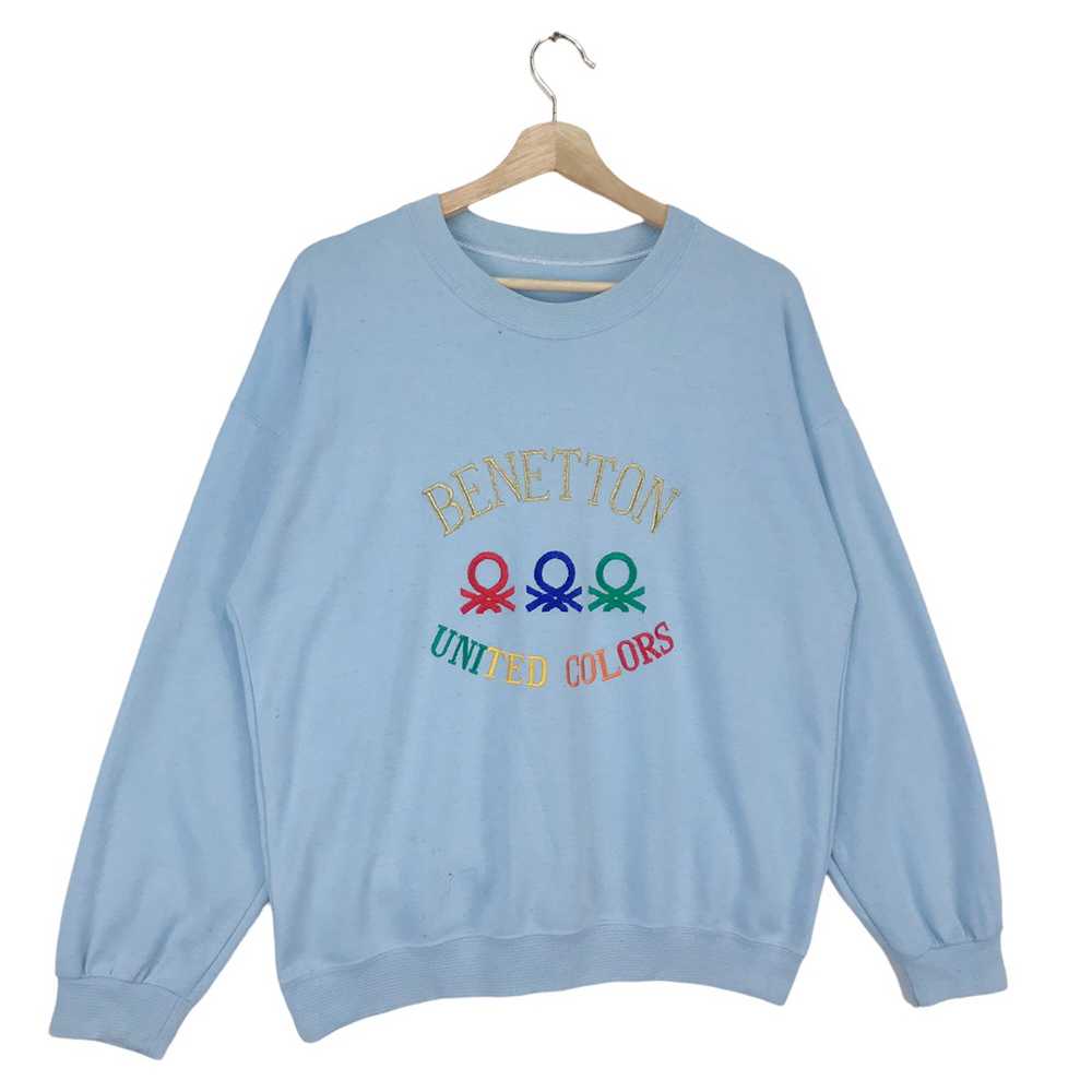Vintage - Benetton United Colors Sweatshirts Crewneck - Image 4