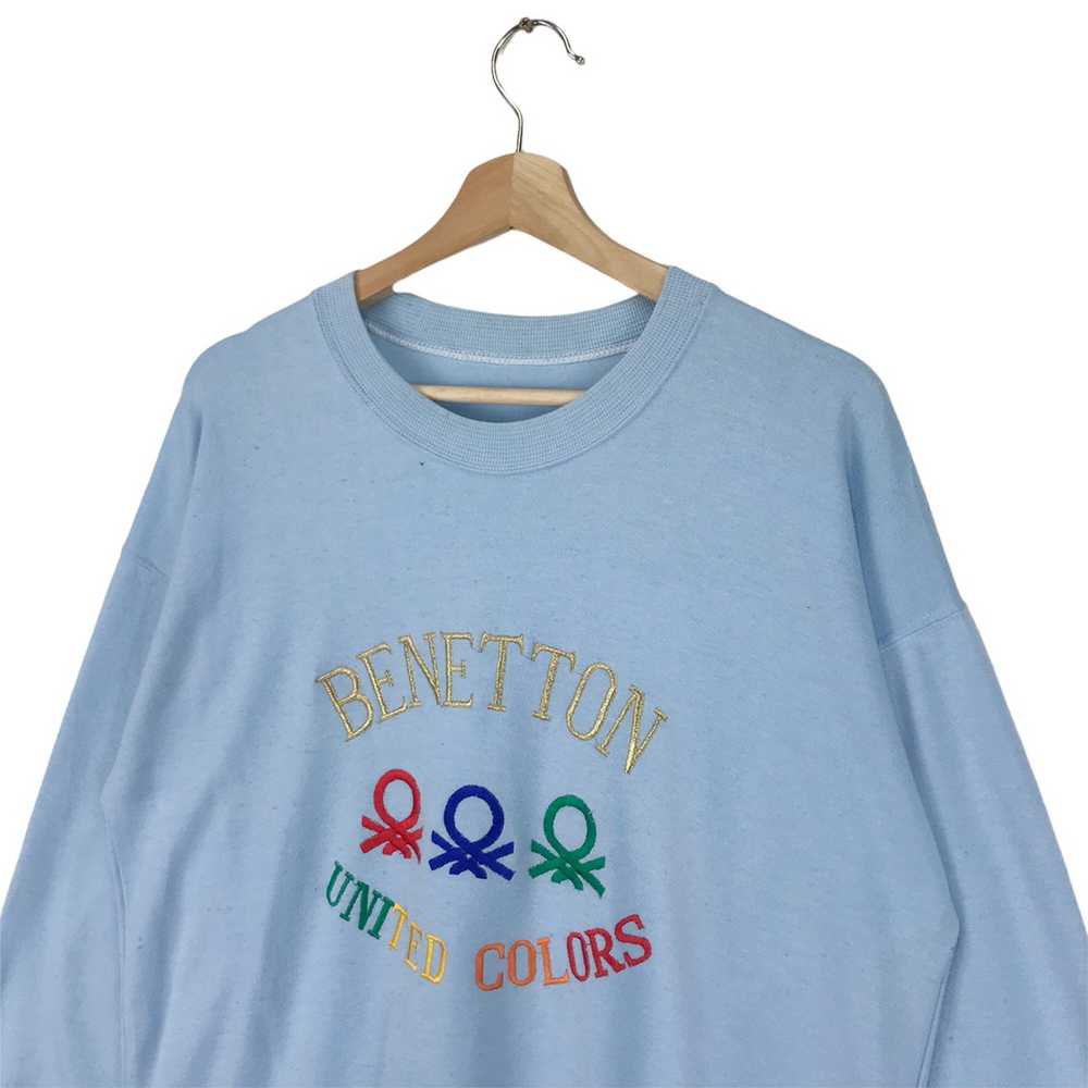 Vintage - Benetton United Colors Sweatshirts Crewneck - Image 5