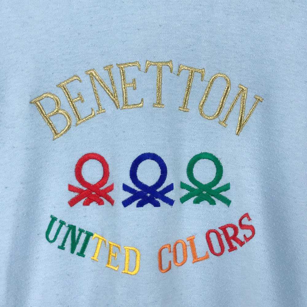 Vintage - Benetton United Colors Sweatshirts Crewneck - Image 7