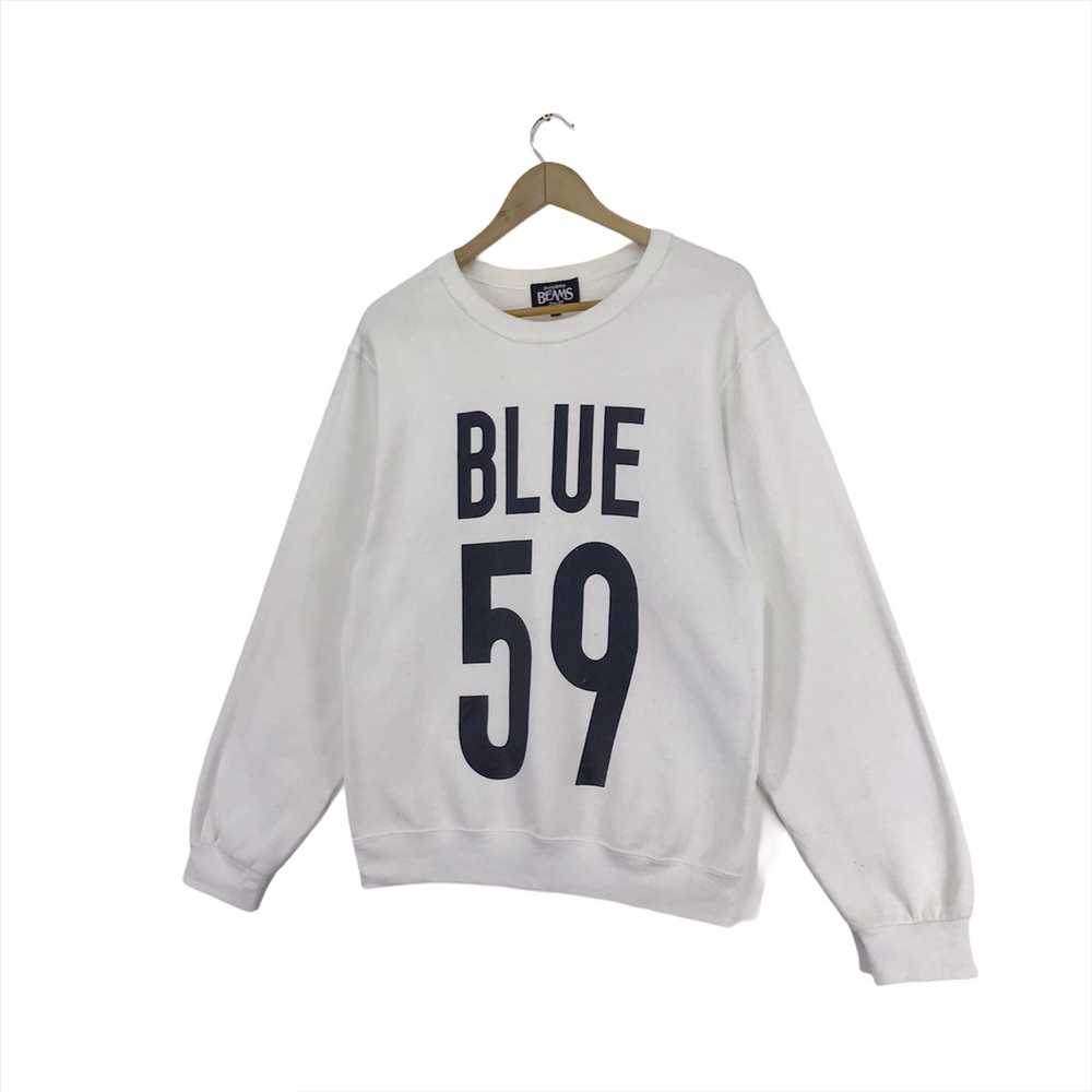 BEAMS PLUS Beams Sweatshirts Blue 59 Crewneck - image 2