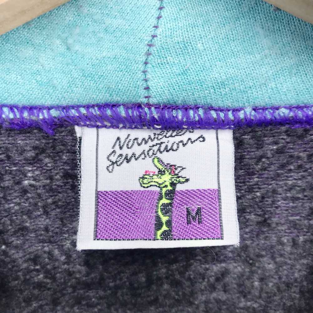 Vintage - 90’ Telemark Skiing Sweatshirts Half Zip - image 7