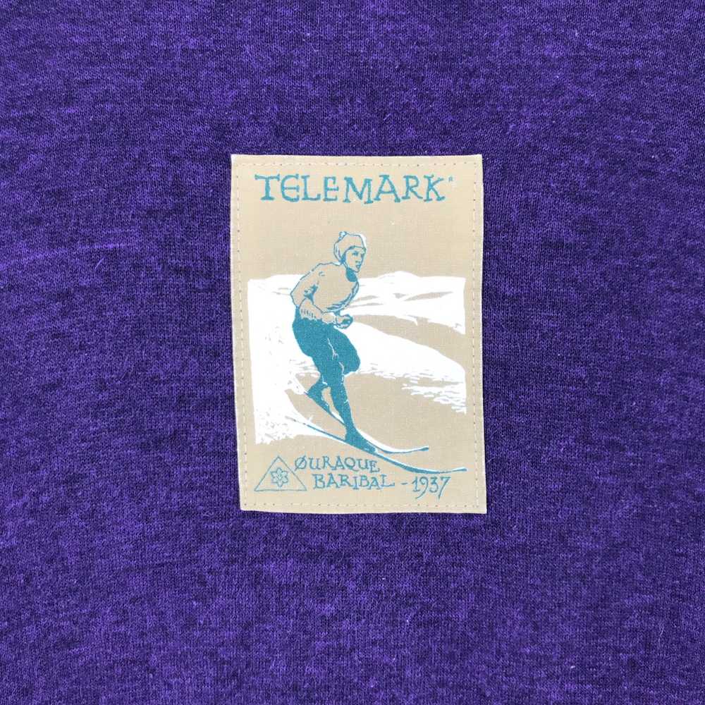 Vintage - 90’ Telemark Skiing Sweatshirts Half Zip - image 8