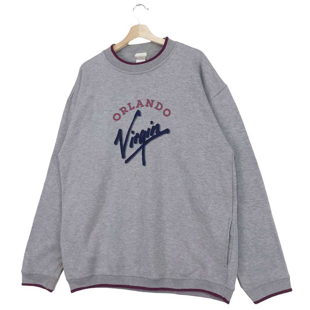 Vintage - Vintage Orlando Virgin Sweatshirts Crew… - image 2